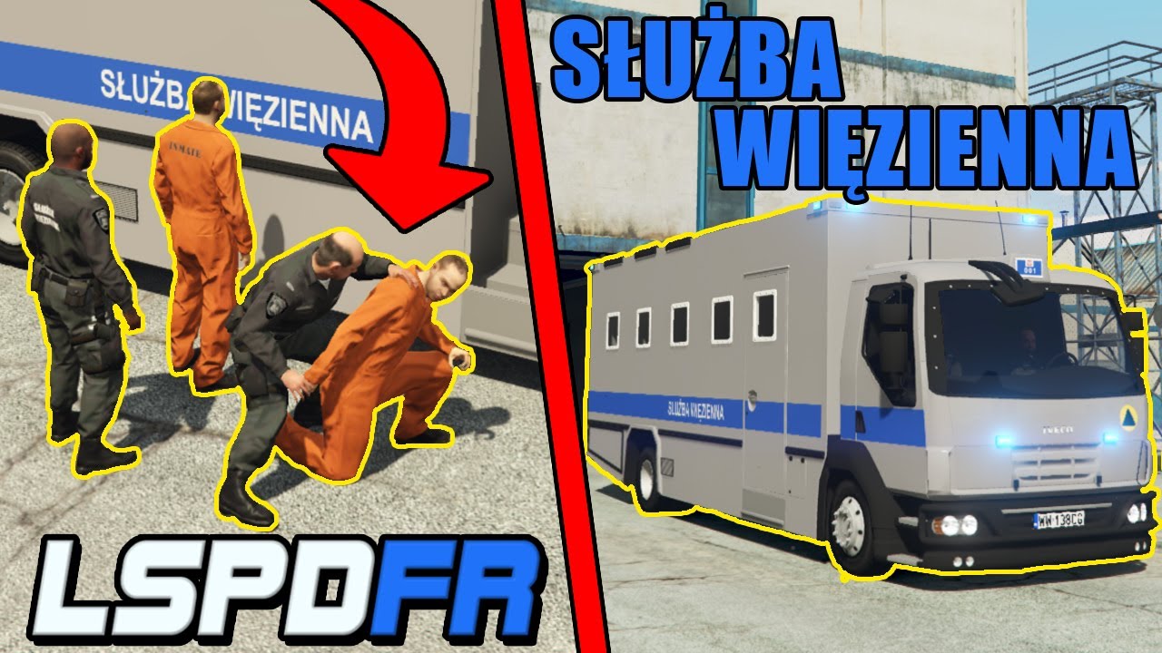 Polska Policja - Służba Więzienna 🚓 LSPDFR #67 🚓 GTA V