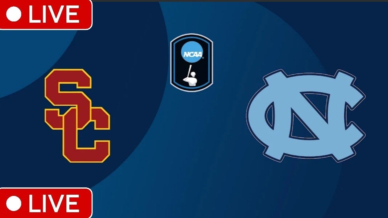 USC vs North Carolina LIVE FHD | NCAA College Baseball 2026