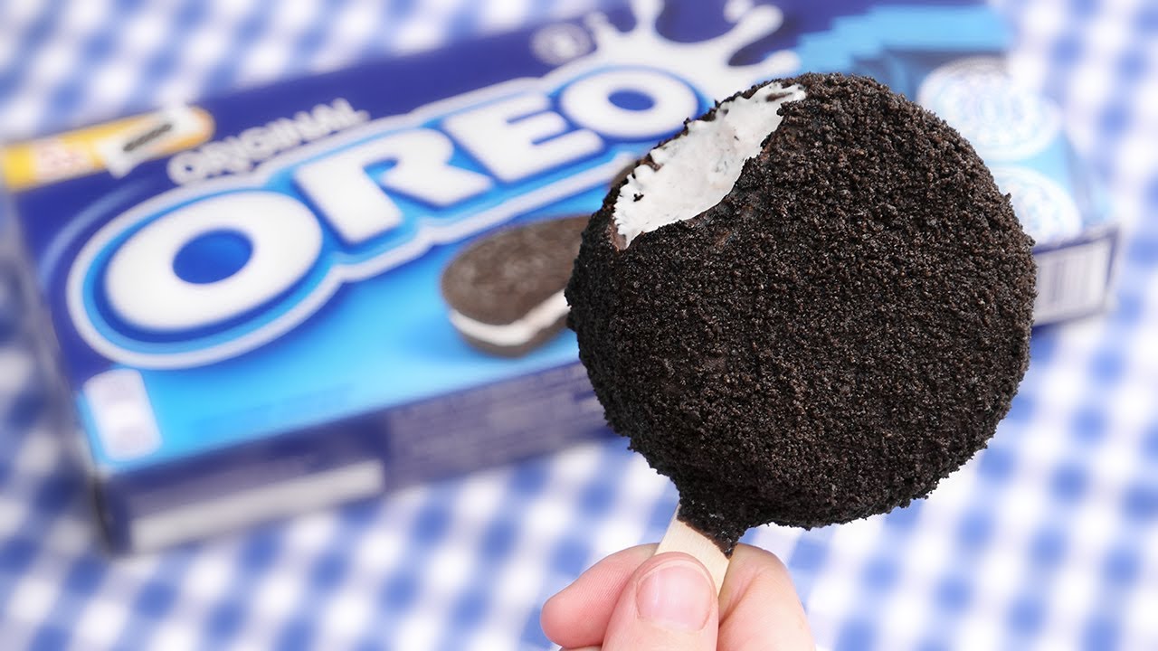 HELADO DE OREO EN FORMA DE POLOS O PALETAS | SIN máquina heladera!