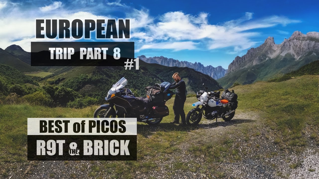 BMW Urban GS and the flying brick riding the best roads in Picos  - 2022 European trip part 8 #1