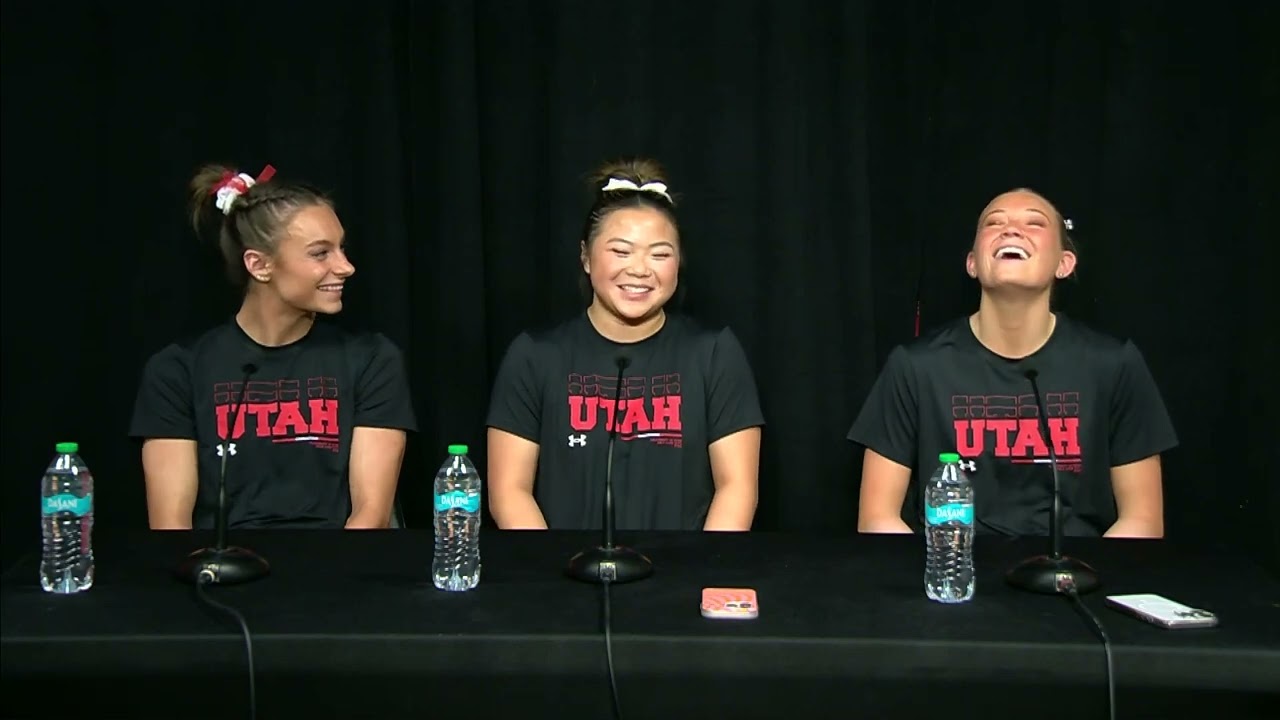 Utah Gymnastics Post-Meet Press Conference 4.3.25 | NCAA Regionals