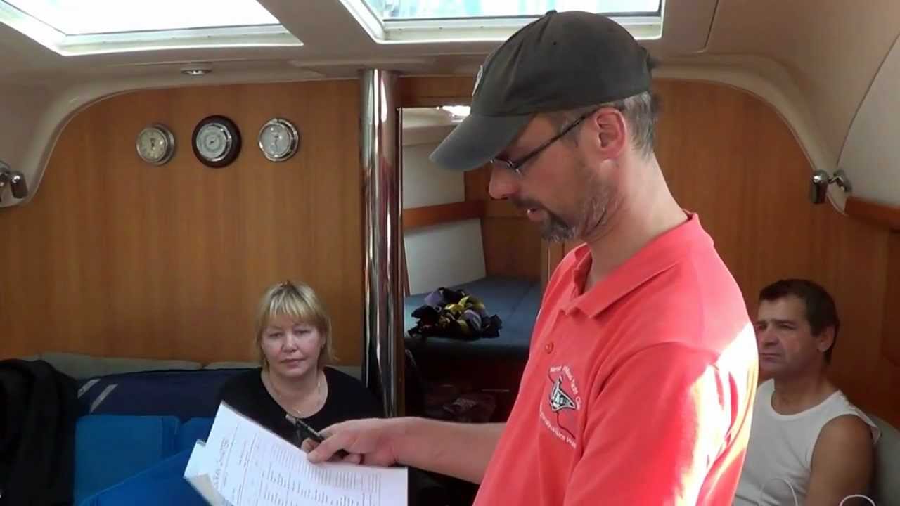 Руководство по приемке в чартер парусной яхты - часть 1