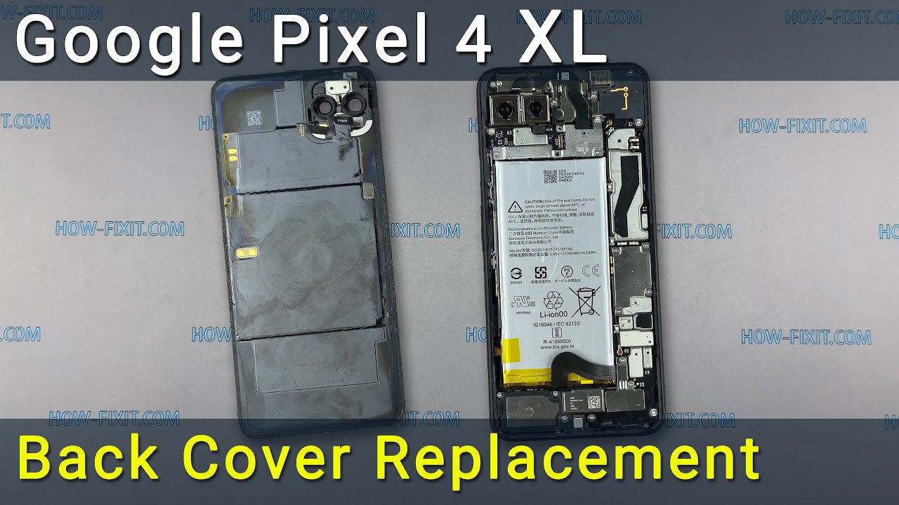 Google Pixel 4 XL Back Cover Replacement