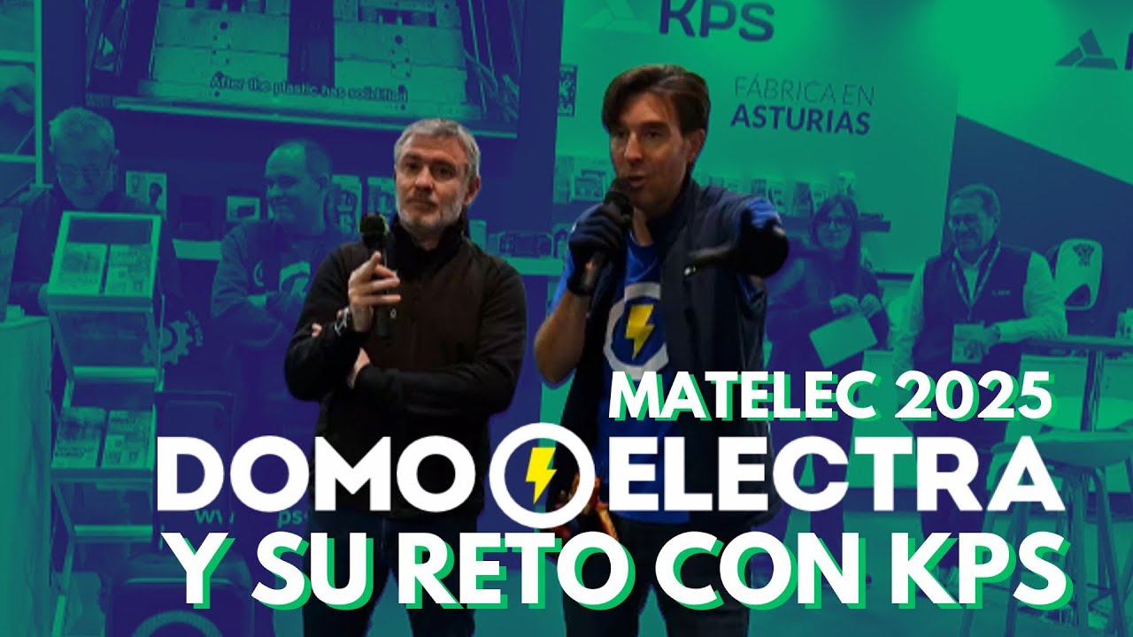 Reto eléctrico en MATELEC con DOMOELECTRA | Medidas REBT y pruebas en el stand de KPS