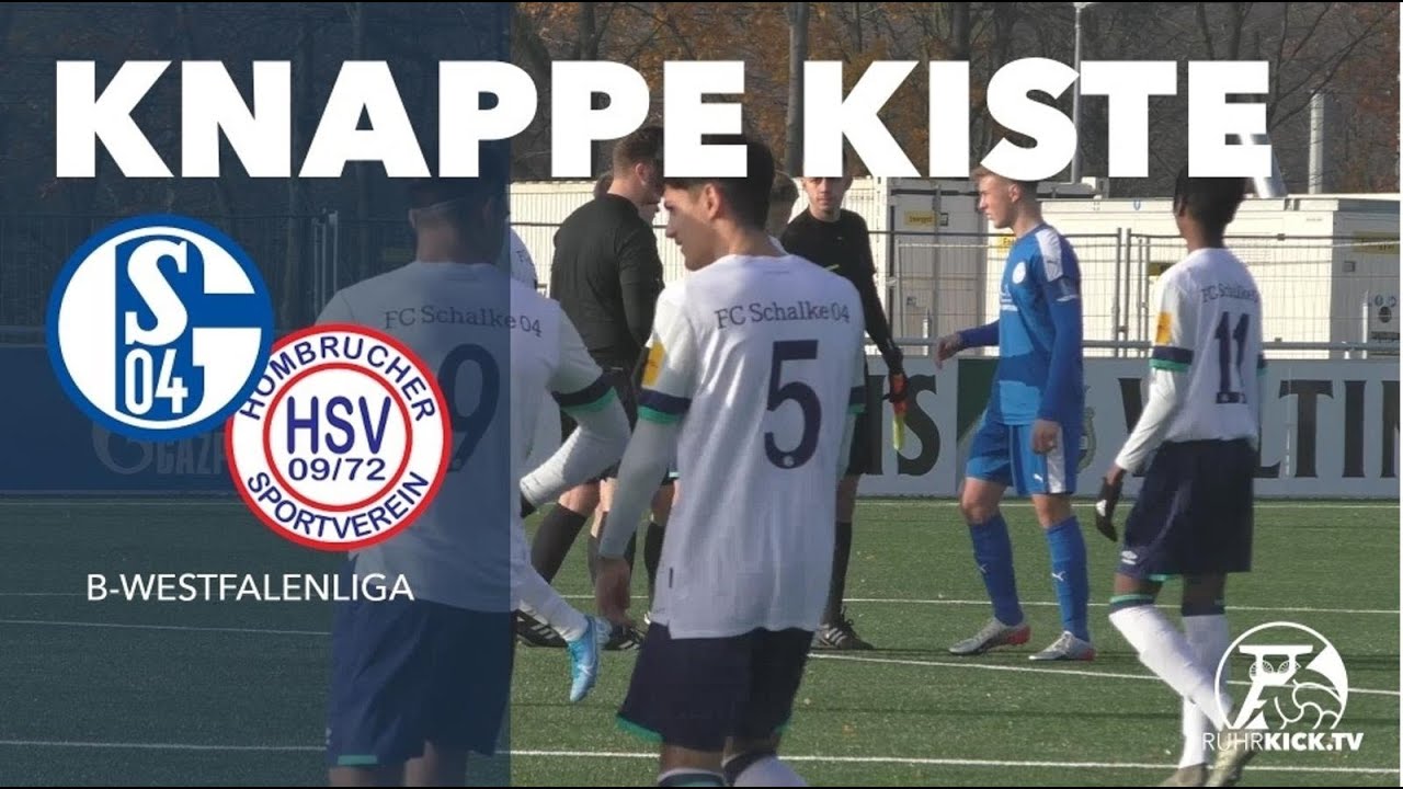 Junge Knappen bauen Tabellenführung aus | Schalke 04 – Hombrucher SV (B-Junioren-Westfalenliga)
