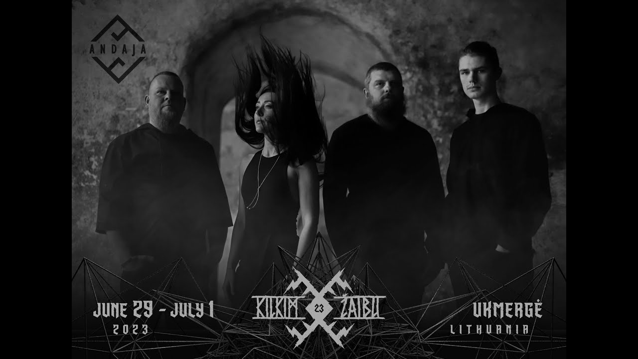 ANDAJA [LT] [stage cam video] @ KILKIM ŽAIBU Ukmergė 2023 06 29