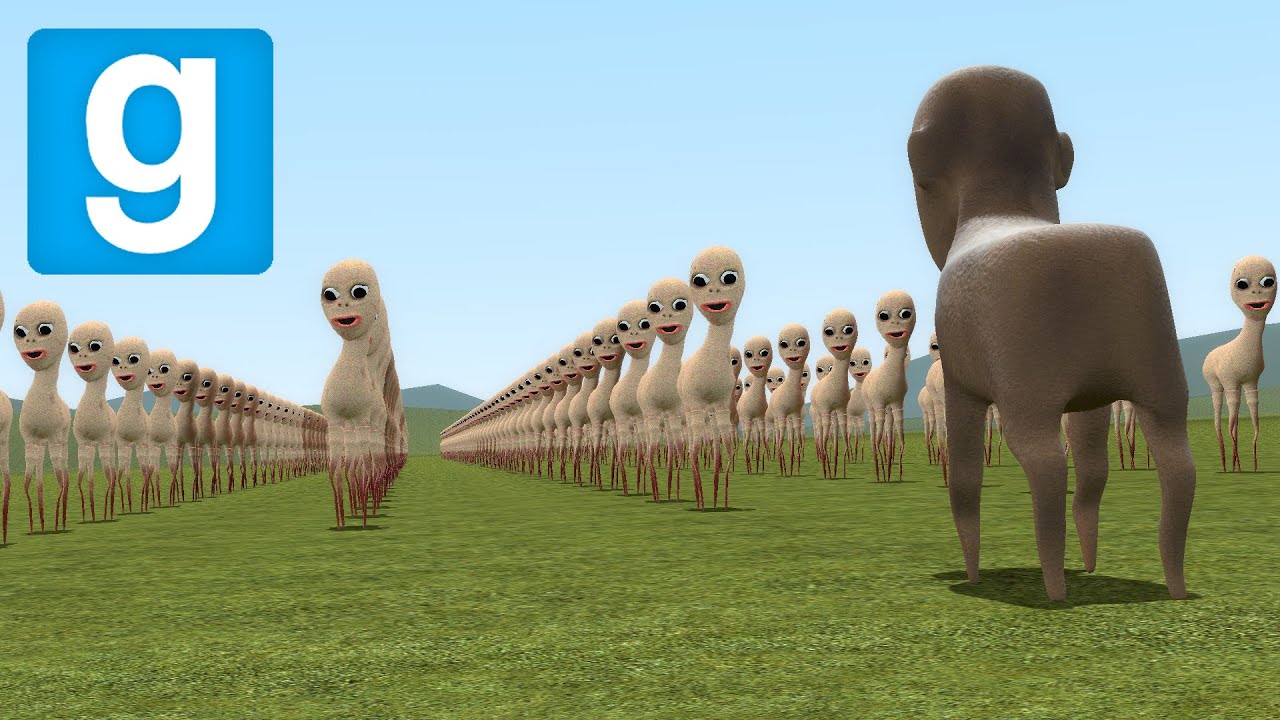 1000 ЗАБЫТЫХ МЛАДЕНЦЕВ ПРОТИВ СЭМА!! — Песочница Garry's Mod