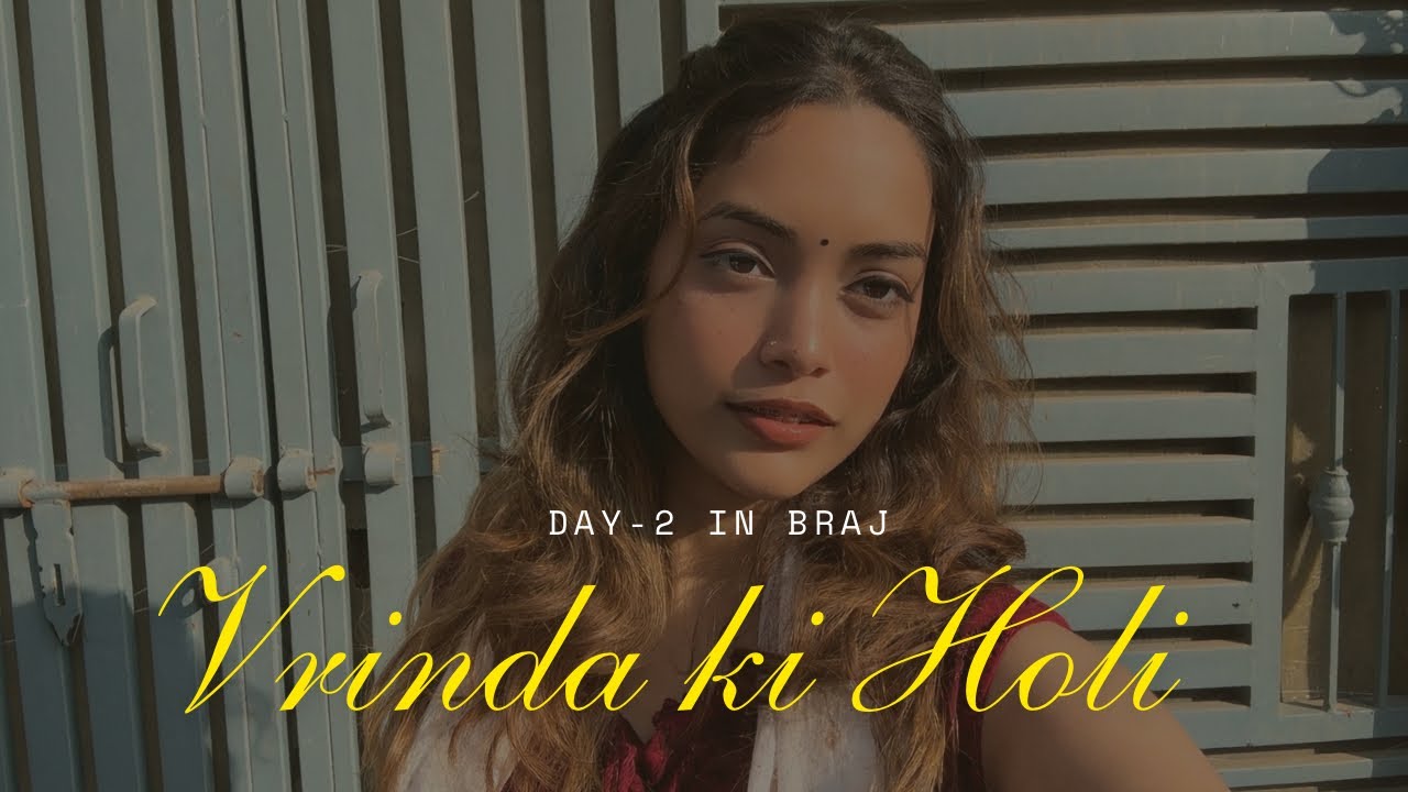 Day 2 in Vrindavan and things escalated… FAST. 😭🌸