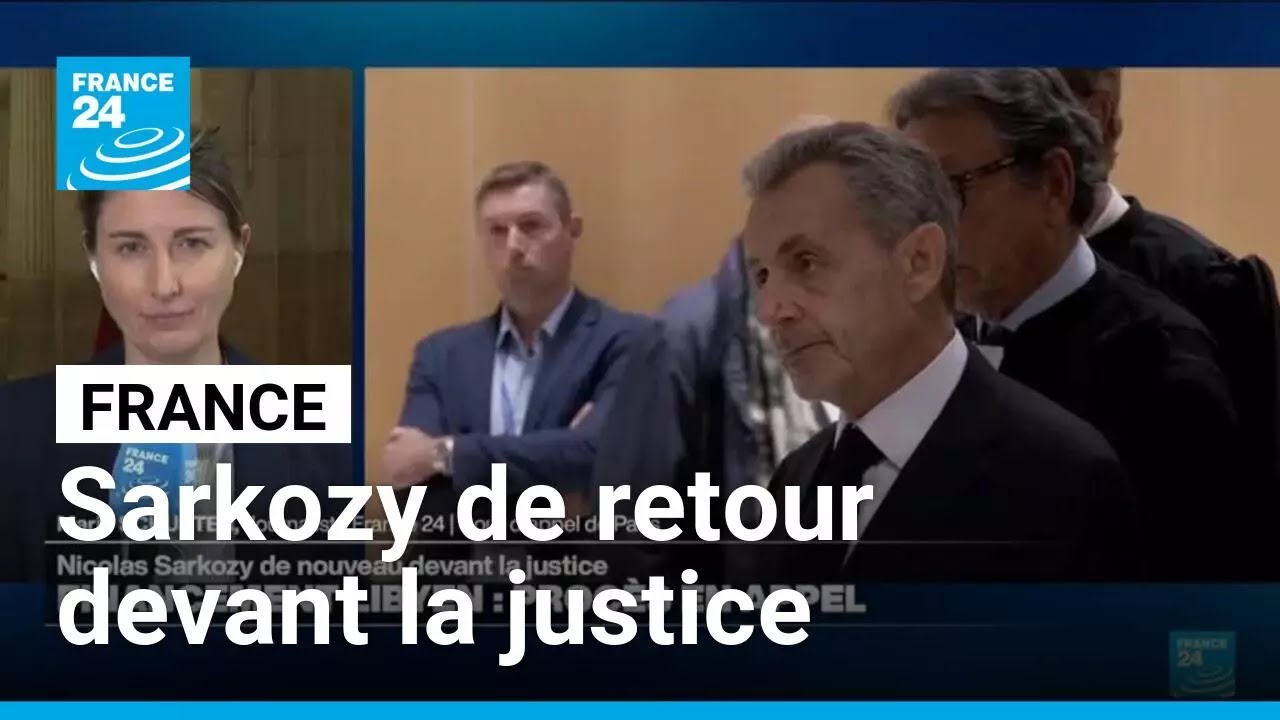 France : Sarkozy de retour devant la justice dans le dossier libyen • FRANCE 24