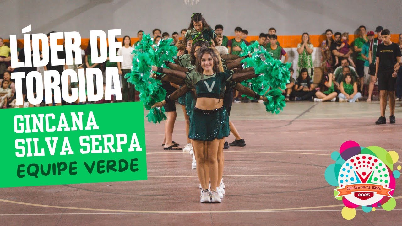 Apresentação Líder de Torcida Gincana Silva Serpa 2025 | Equipe Verde