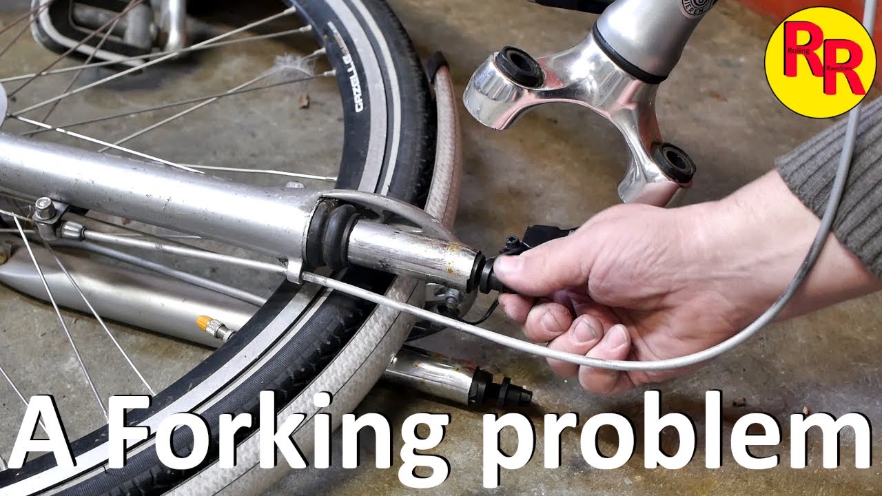 My nephews Gazelle has a fork issue