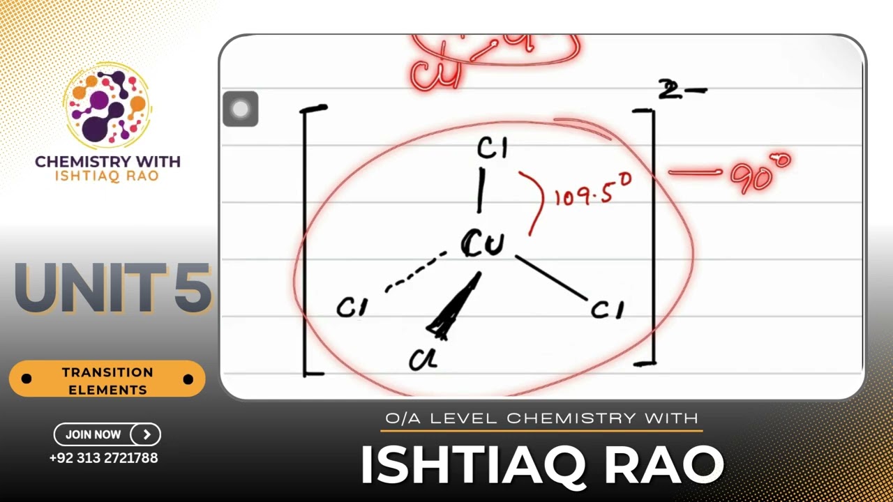 UNIT 5 TRANSITION ELEMENTS | PART 2