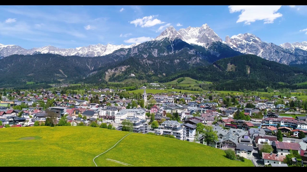 Saalfelden Luftaufnahme