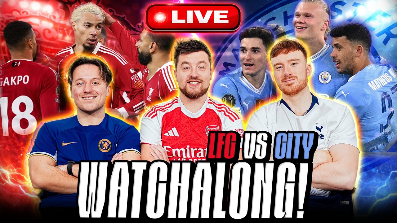 LIVERPOOL vs MAN CITY LIVE - WATCHALONG | Back Post Podcast