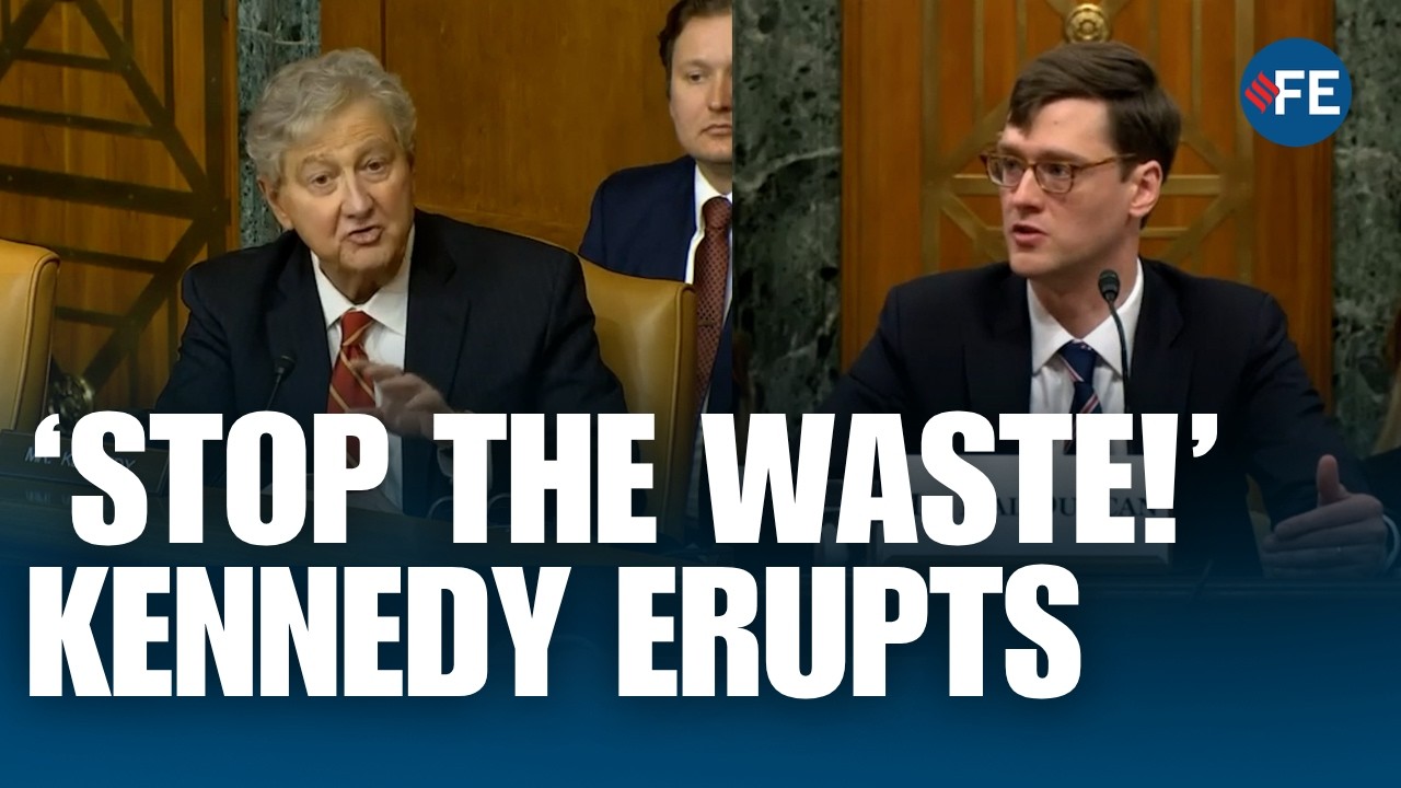 John Kennedy Exposes &lsquo;Stupid&rsquo; Federal Spending in Heated Senate Hearing