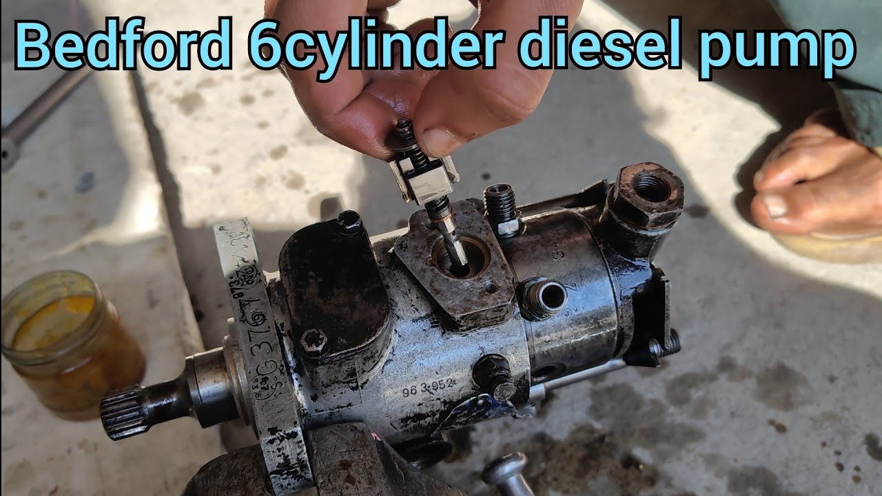 transfer pump repair / 6 cylinder diesel pump repair // Bedford trucks diesel pump repair