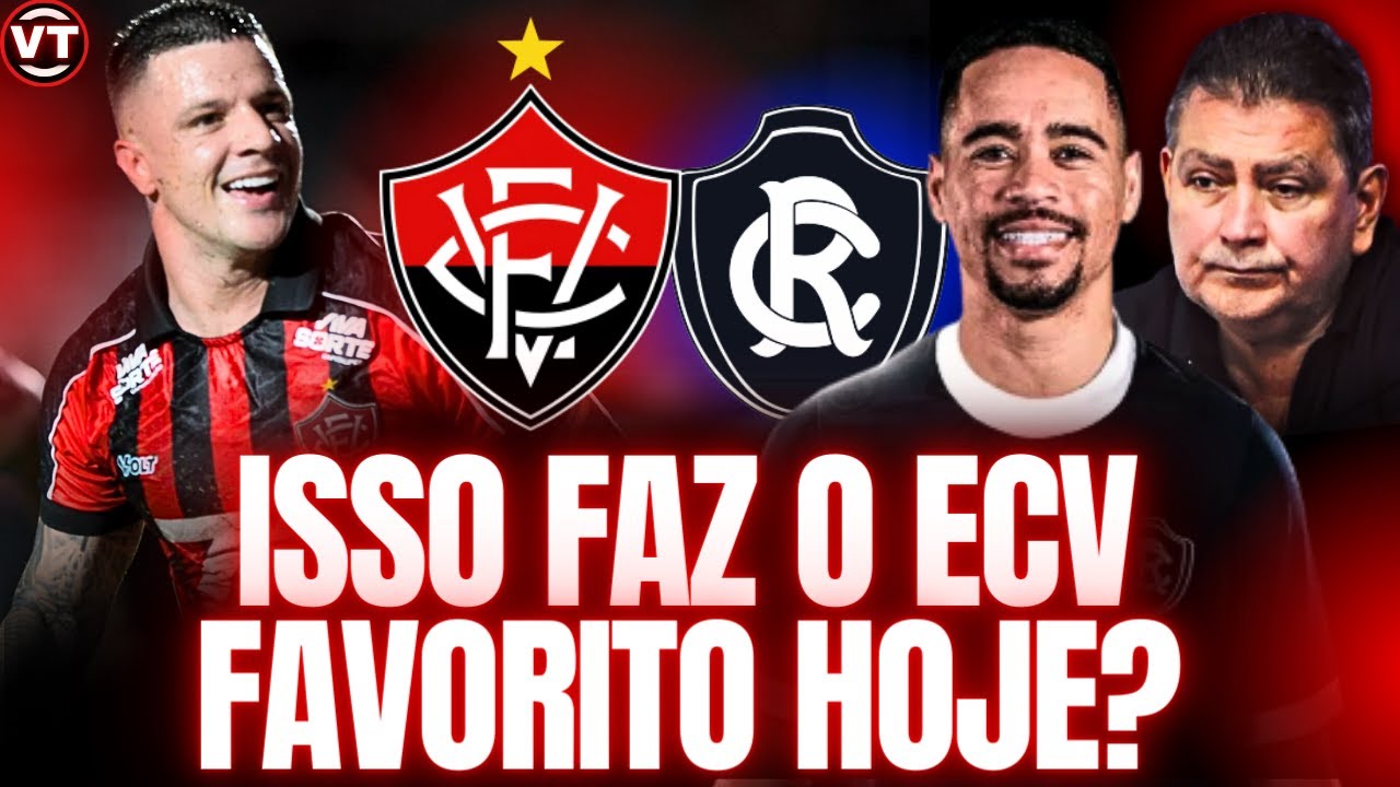 🚨 VAZOU! DETALHE FAZ O VITÓRIA VIRAR FAVORITO DIANTE DO REMO! PROVÁVEL ESCALAÇÃO DO VITÓRIA