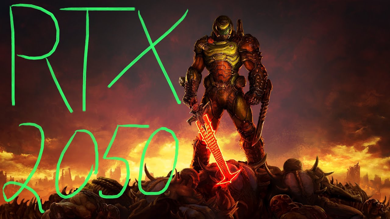 DOOM Eternal - FPS test on RTX 2050