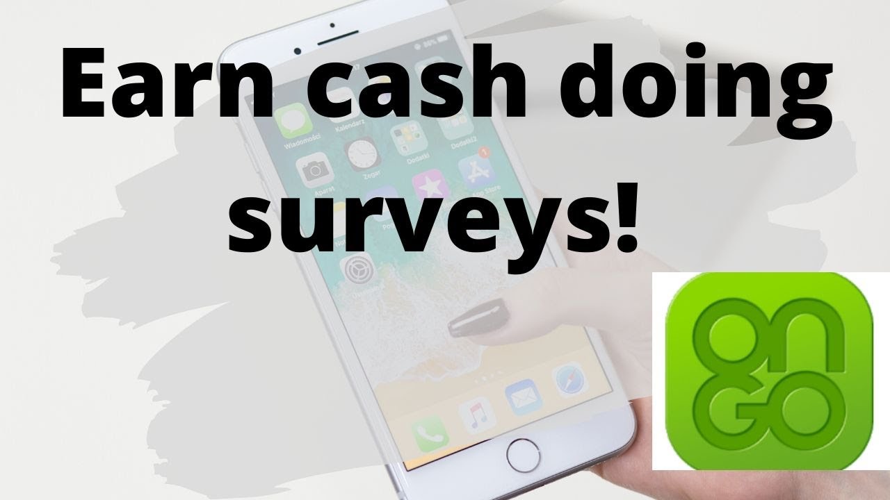 EARN CASH DOING SURVEYS | Survey on the go App | Make money using your phone!