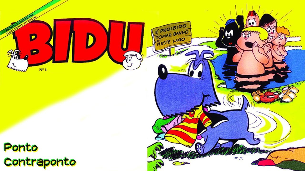 Bidu N.1 (Especial de Dia do Quadrinho Nacional) | Ponto Contraponto N.59b