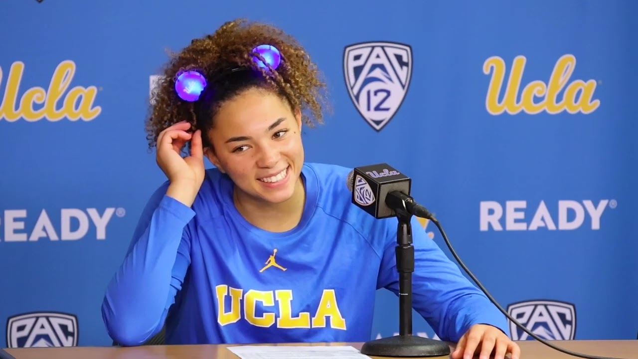 UCLA Women's Basketball Post Game - Coach Close & Kiki Rice (12-07-23)