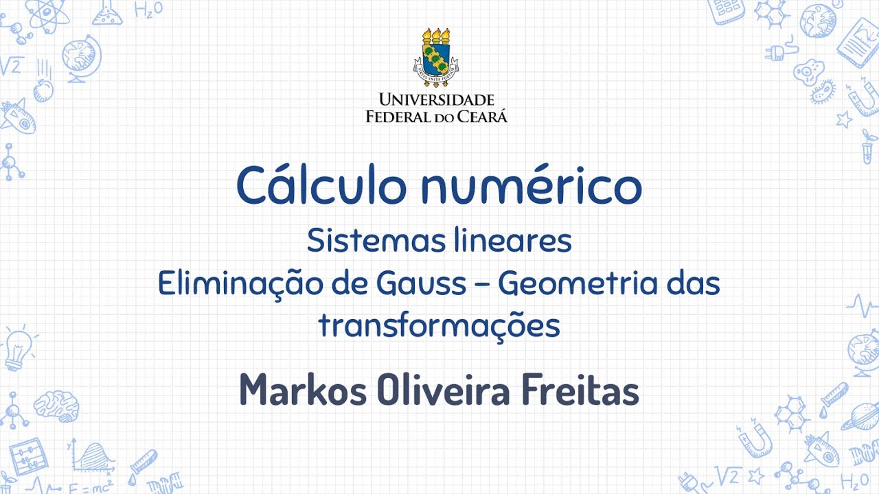 045 - Sistemas lineares - Eliminação de Gauss - Geometria das transformações