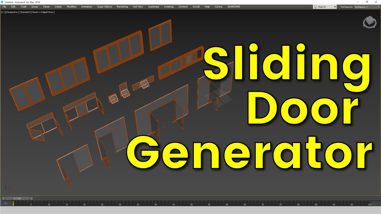 Sliding Door Generator - Eris Graphic
