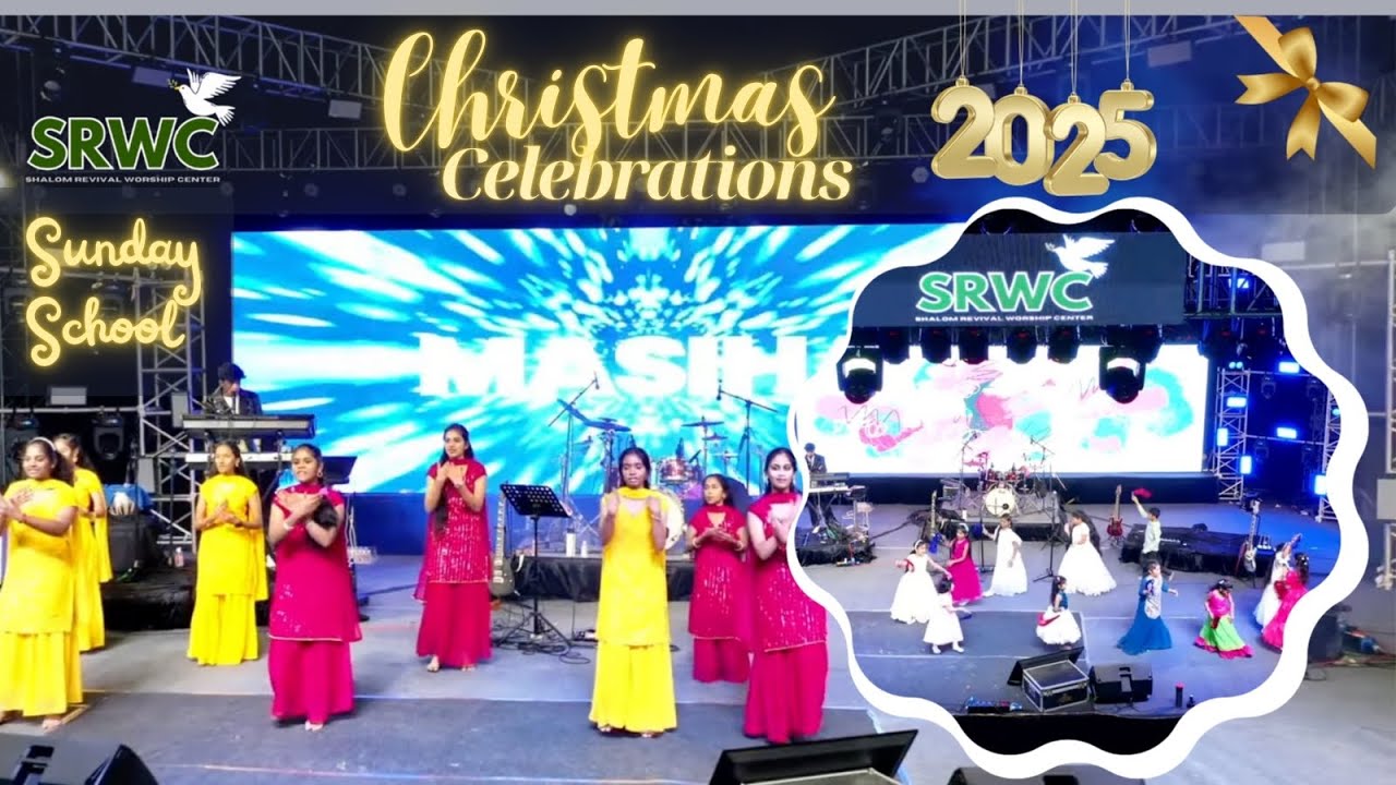 ✝️ SRWC Church Sunday School Performance on 25th Dec 2025 | Christmas Celebrations✨🎄 MASIHA,VELSENUL