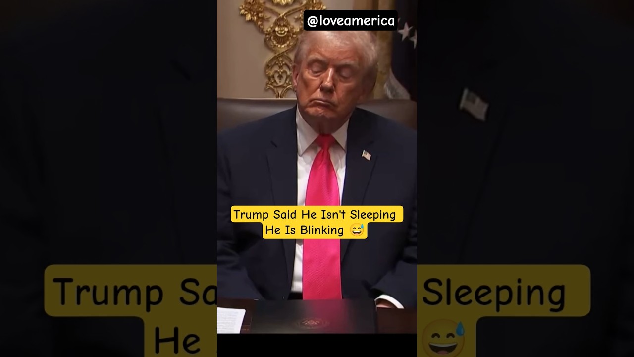 Video Montage Of Trump Sleeping 🤣 #uspolitics #trump #kimmel #trumpnews #usa