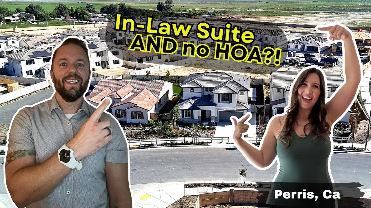 NO HOA! 🏡 Moving to Perris: Massive 5-6 Bedroom Home Tour (In-Law Suite)
