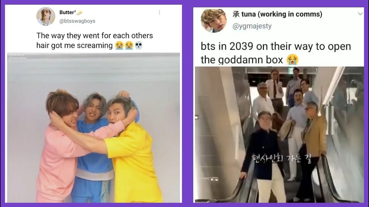 BTS meme tweets that are wholesome