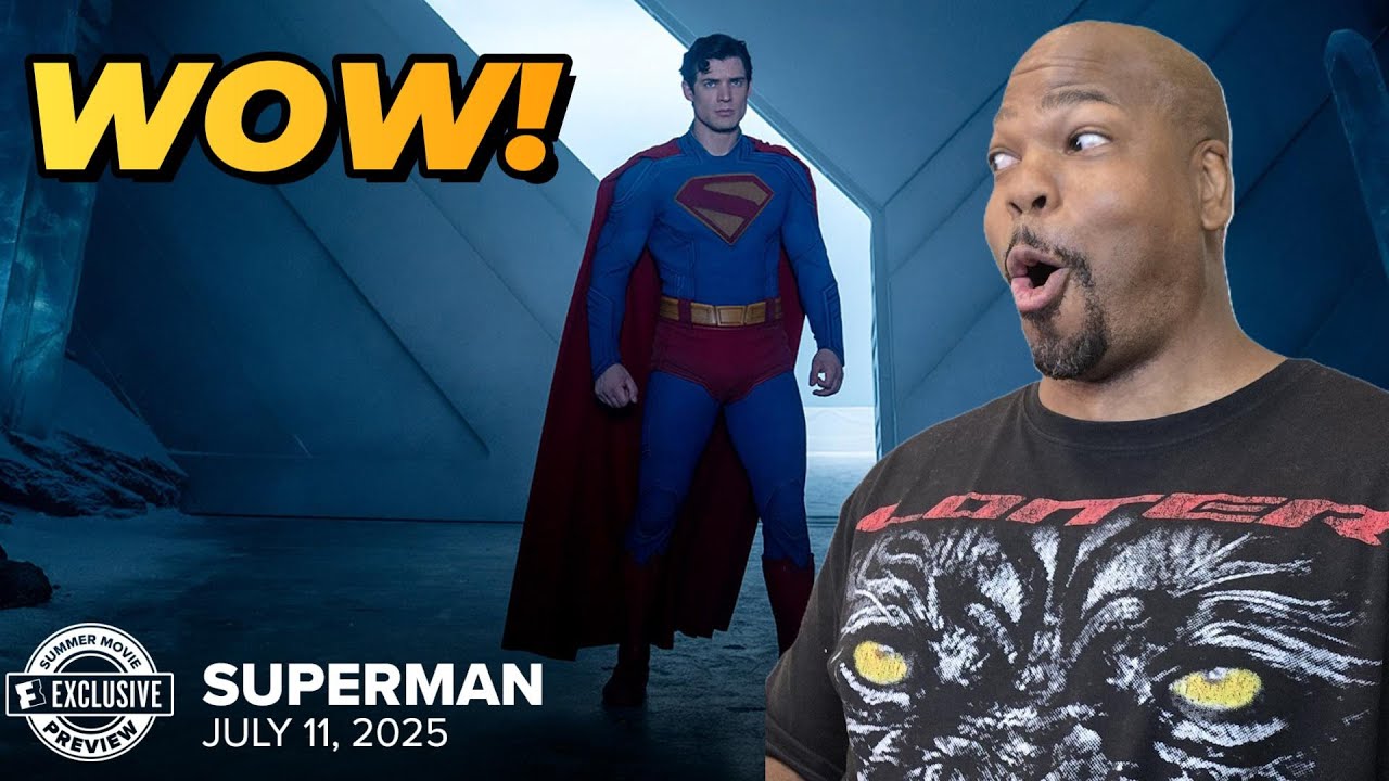 NEW Exclusive Superman Pic Released by Fandango!