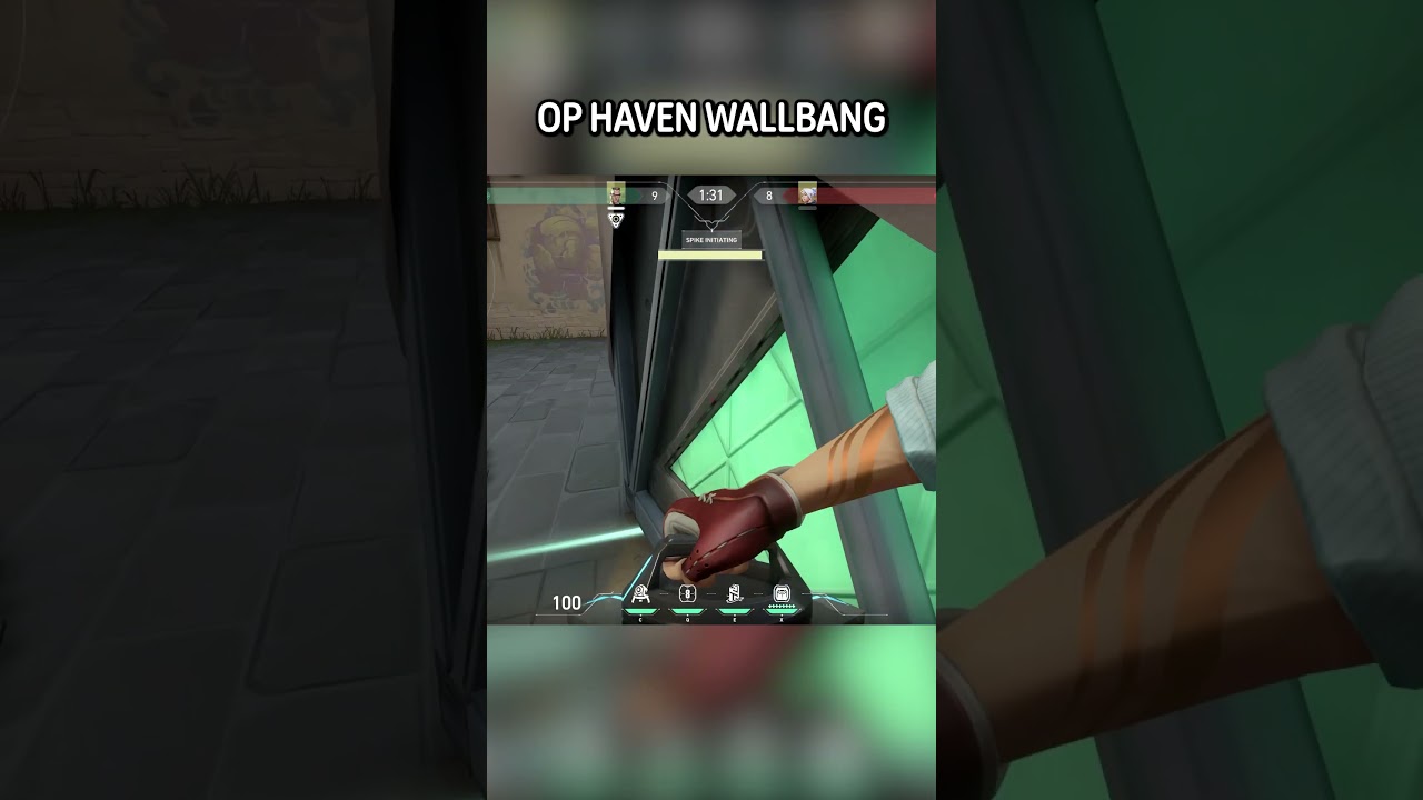 Clear Site With This Wallbang Trick in VALORANT #shorts #valorant #gaming #pearlz #pearlz12