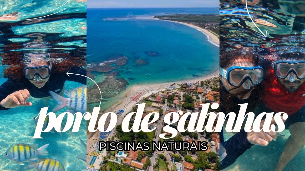 CONHECEMOS AS FAMOSAS PISCINAS NATURAIS DE PORTO DE GALINHAS.. E OLHA O QUE ENCONTRAMOS LÁ.