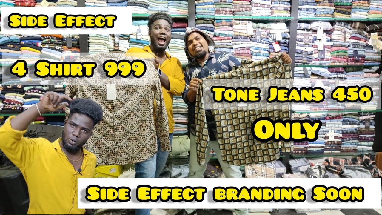 😍4 Shirt 999| Tone Jeans 450 Only | Gana Sakthi | Side Effect | Venky Da