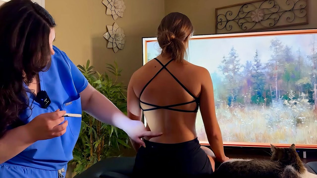 ASMR - Full Body Chiropractic Assessment | Diagnostic Exam for Low Back Pain