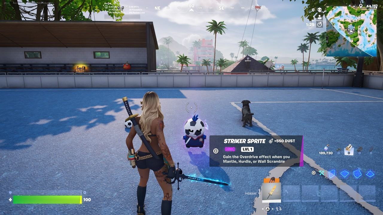 Fortnite - How To Get Striker Sprite Location