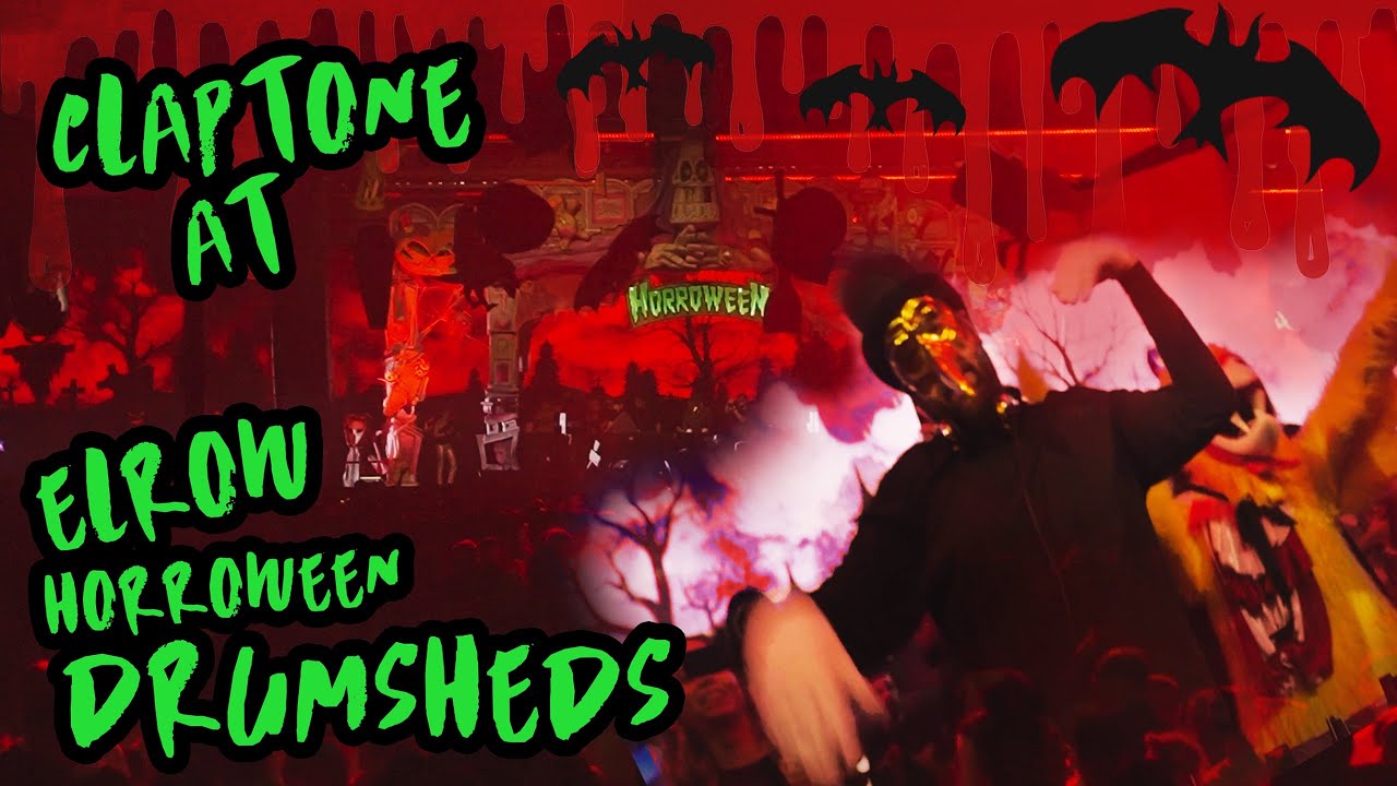 Claptone: live @ Elrow Horroween, Drumsheds London | Full Set (Halloween Edition)