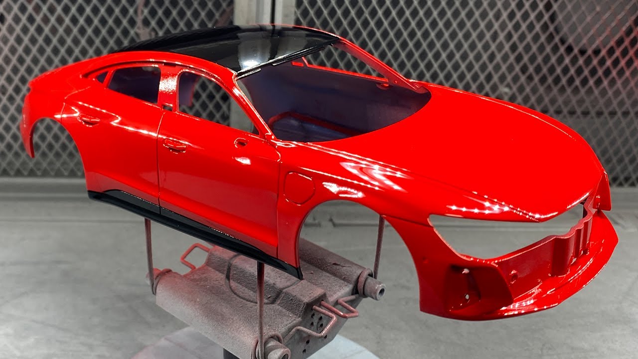 Building the Revell Audi RS E-Tron GT Part 1