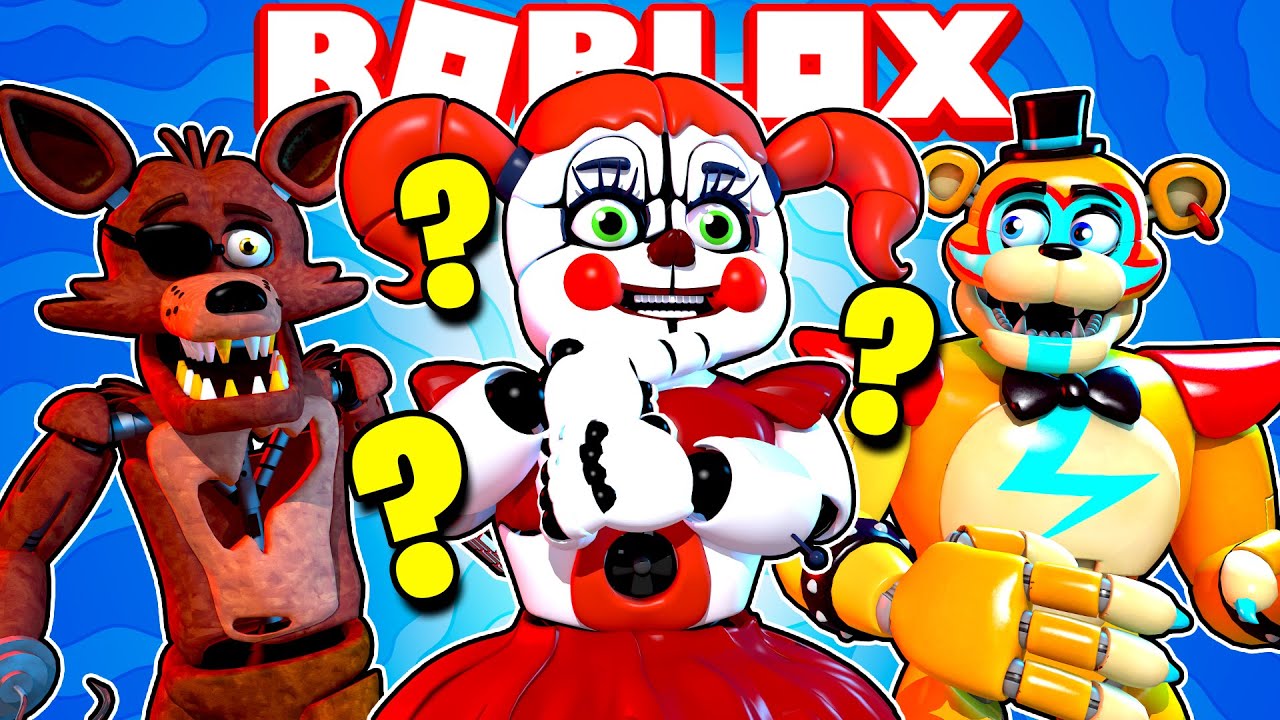 Glamrock Freddy and Circus Baby Play ROBLOX Would You Rather?!