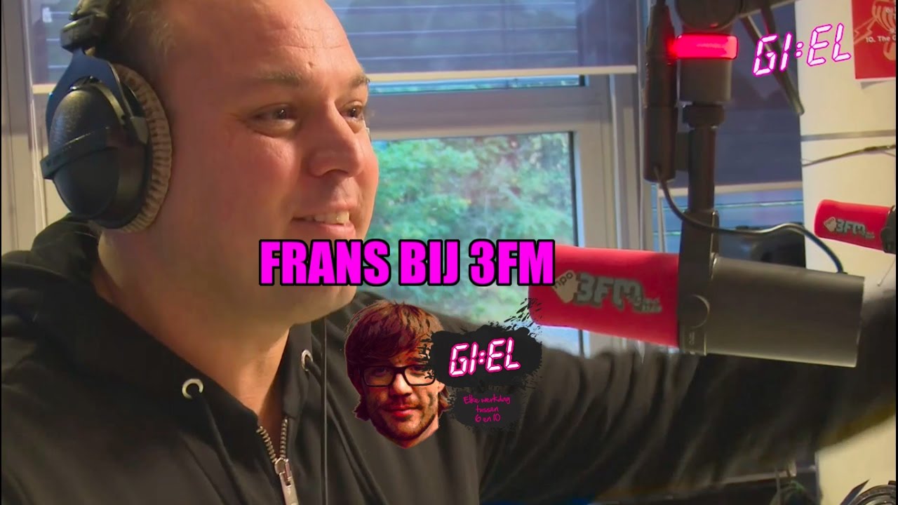 Bij @Giels 3FM In De Ochtend met Frans Bauer