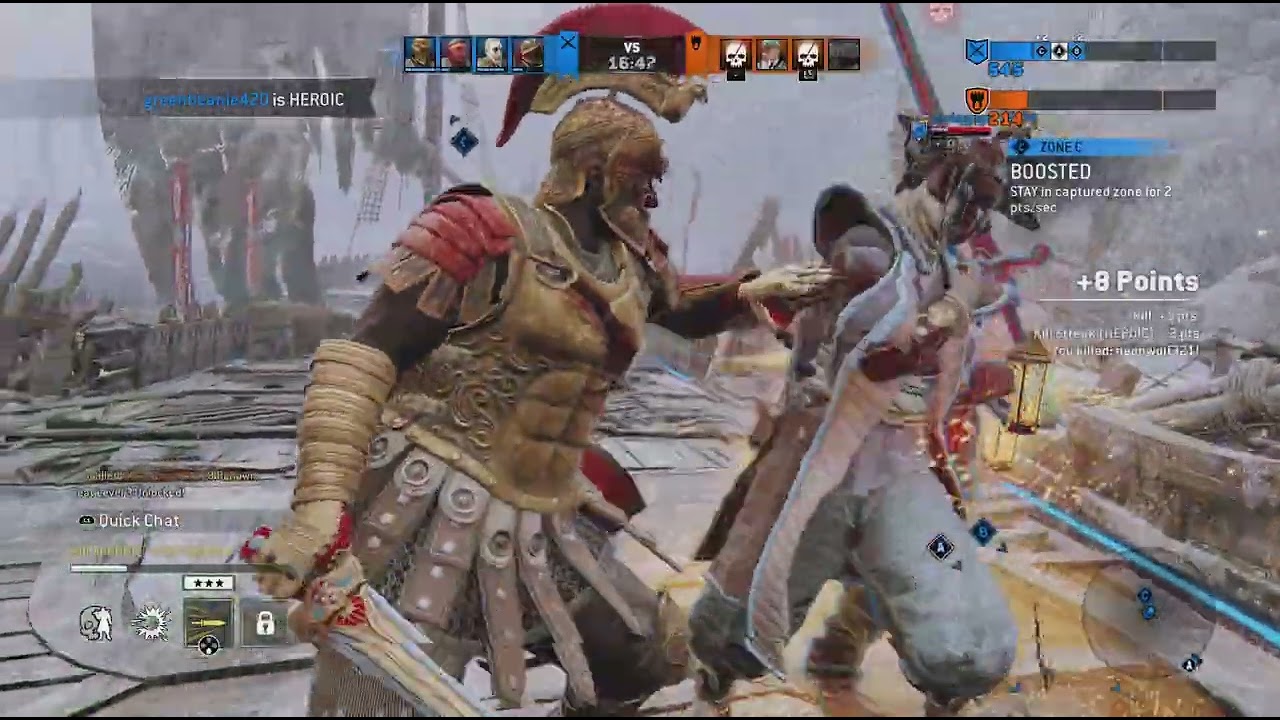 For Honor centurion beat down 💯
