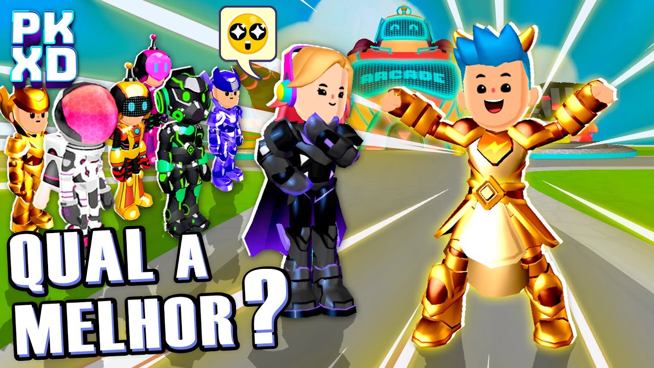 ⚡ Testei a Nova ARMADURA do ADMIN: Qual a Melhor de Todas no PK XD?