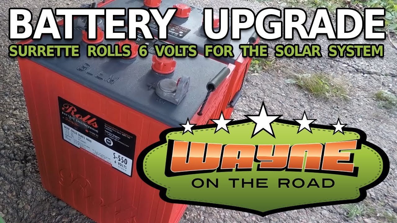 Battery Upgrade for the Solar System