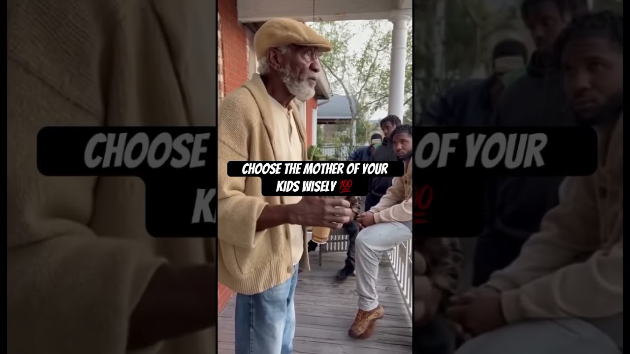 OG provides words of wisdom to the youth. 