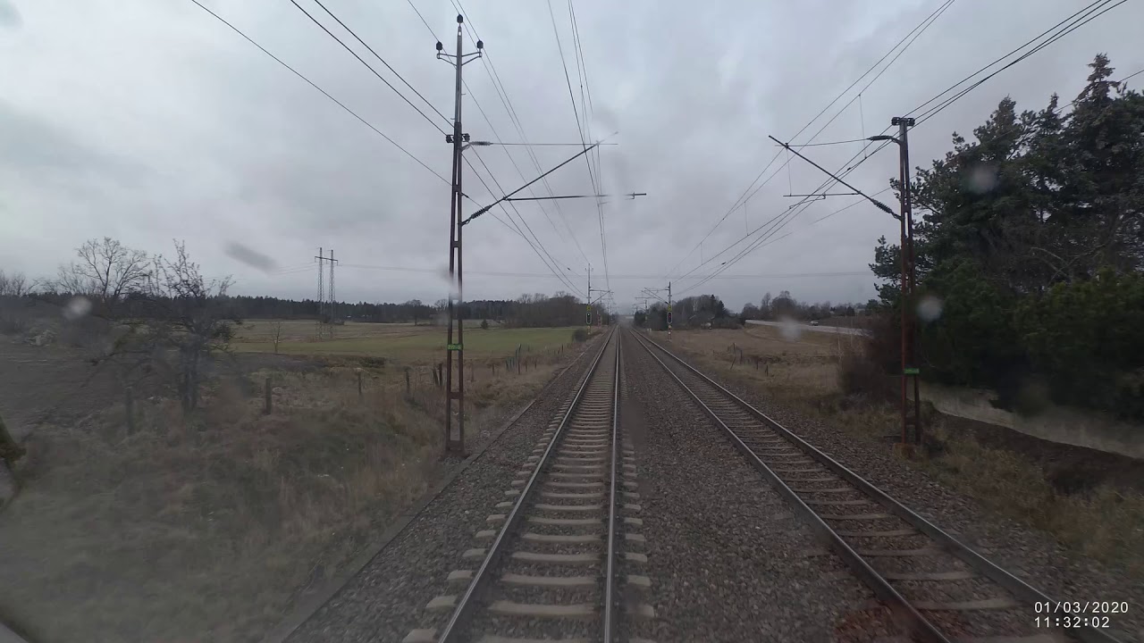 Timelapse Cab view Stockholm - Malmö