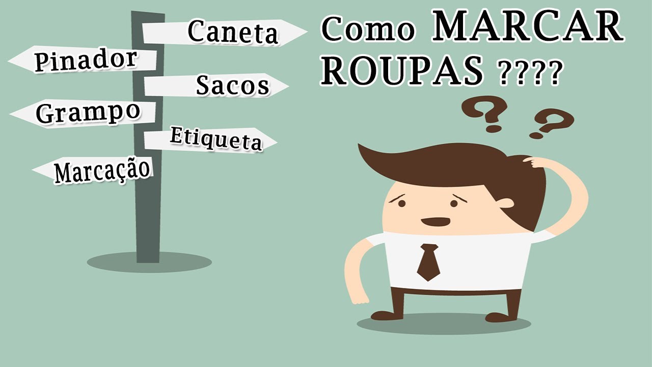 Como e quais maneiras de se IDENTIFICAR A ROUPA quando chega na lavanderia.