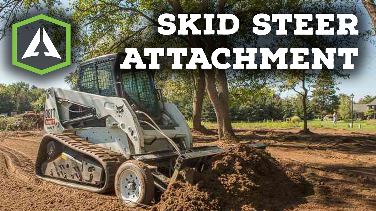 SR3 Grading Rake Skid Steer Attachment - Command Series