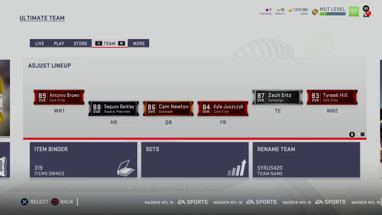 Madden 19  Solo Battles