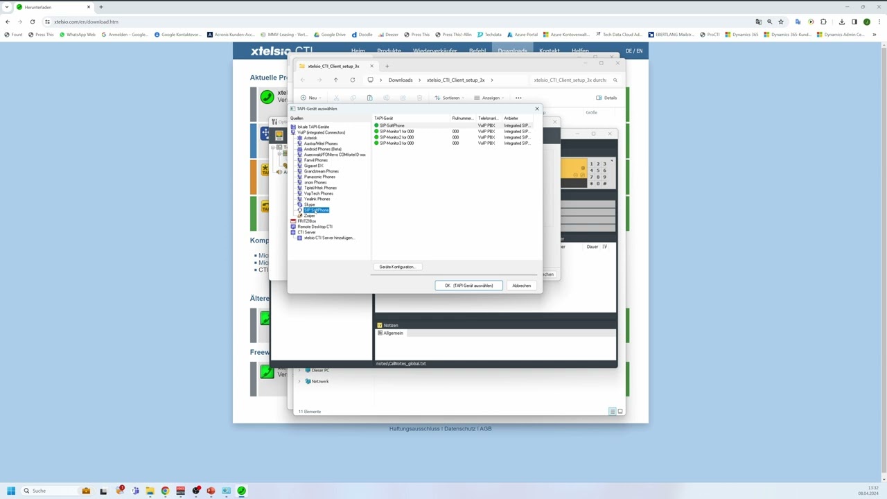 Themenreihe FreePBX/Asterisk-Teil 4.34.1. Der Xtelsio CTI Client